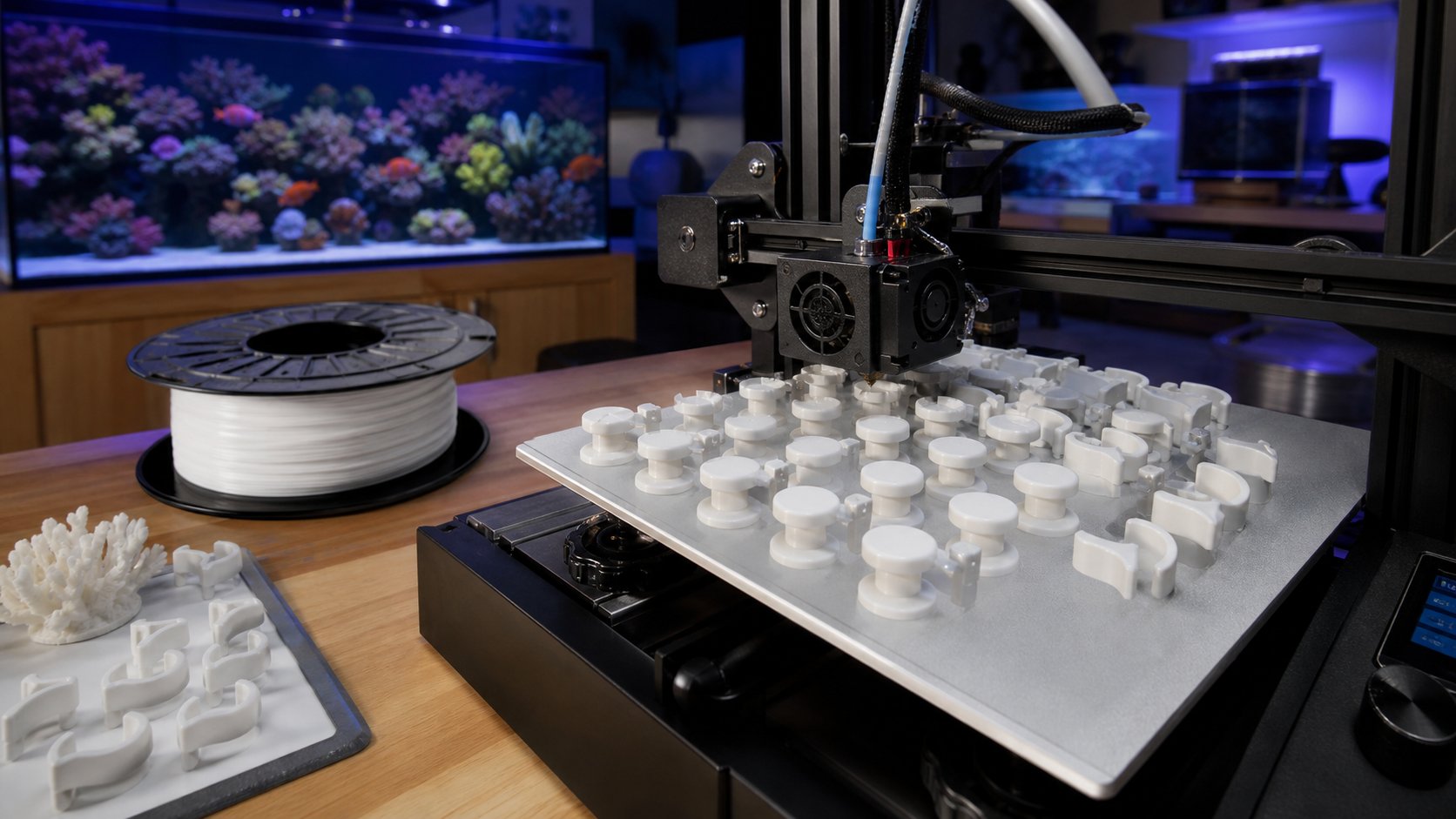 3D Print อุปกรณ์ตู้ทะเล: คลังไฟล์ STL ฟรี + วิธีพิมพ์ให้ปลอดภัย