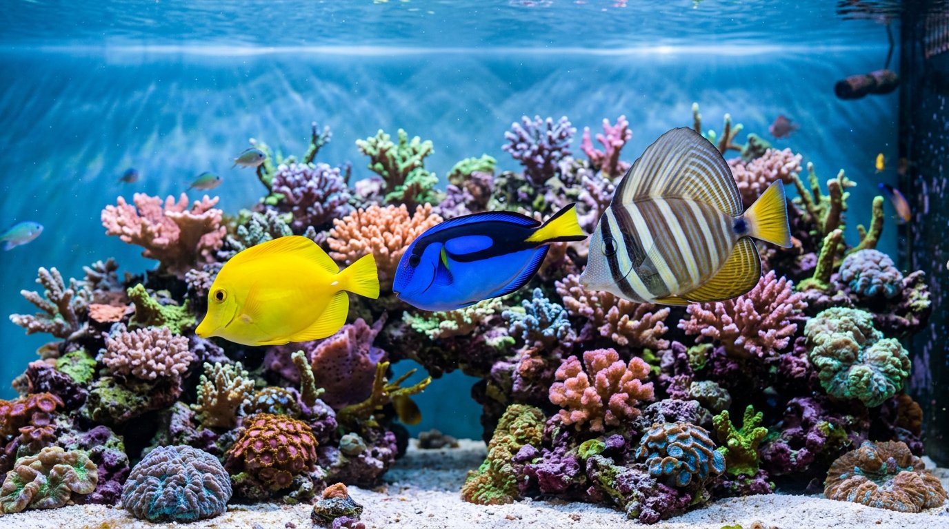 ปลาทัง (Tangs / Surgeonfish): เลี้ยงอย่างไรให้รอด