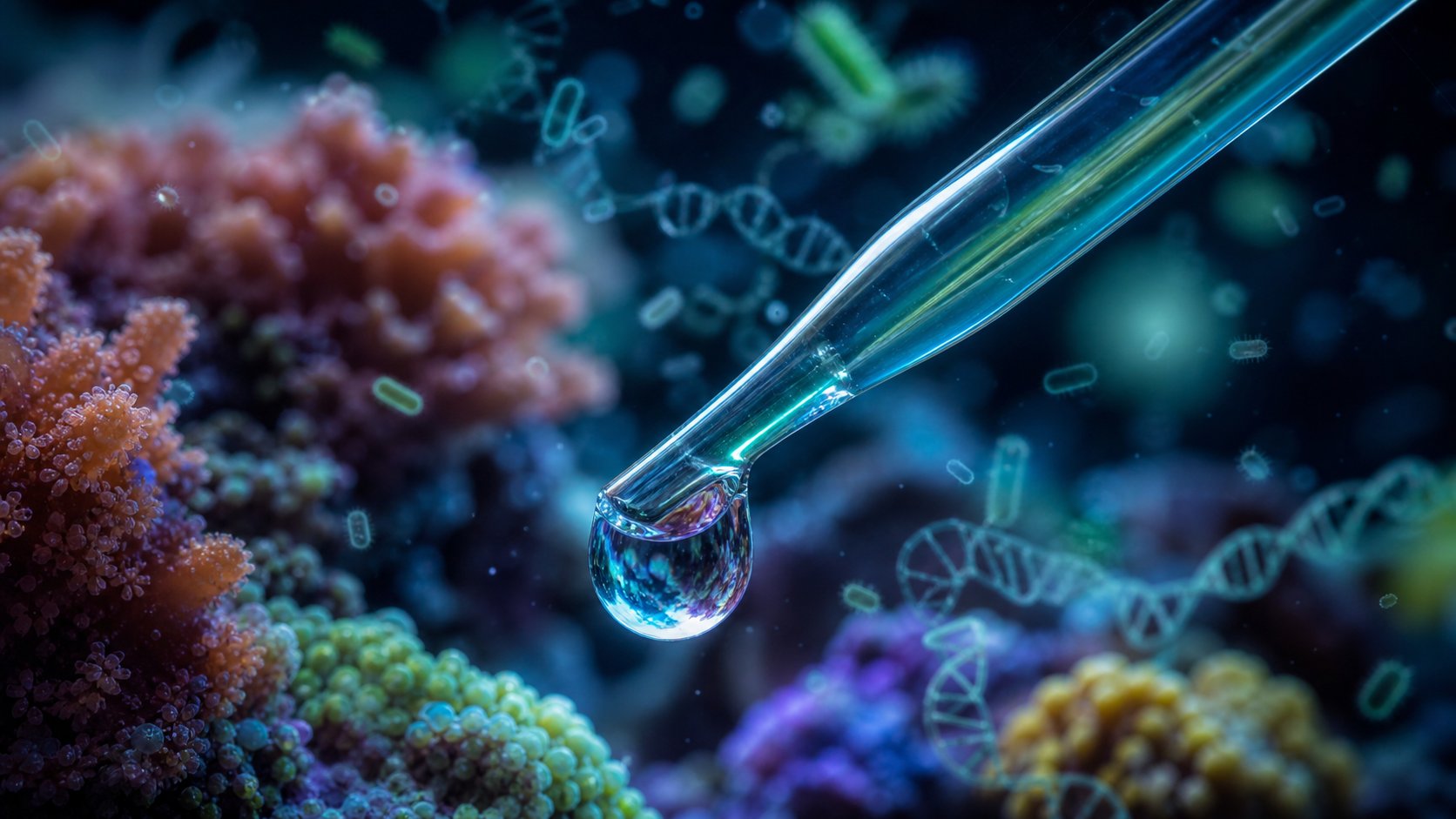 Microbiome กับ eDNA: มองเห็นจุลินทรีย์ที่ตาเปล่ามองไม่เห็น