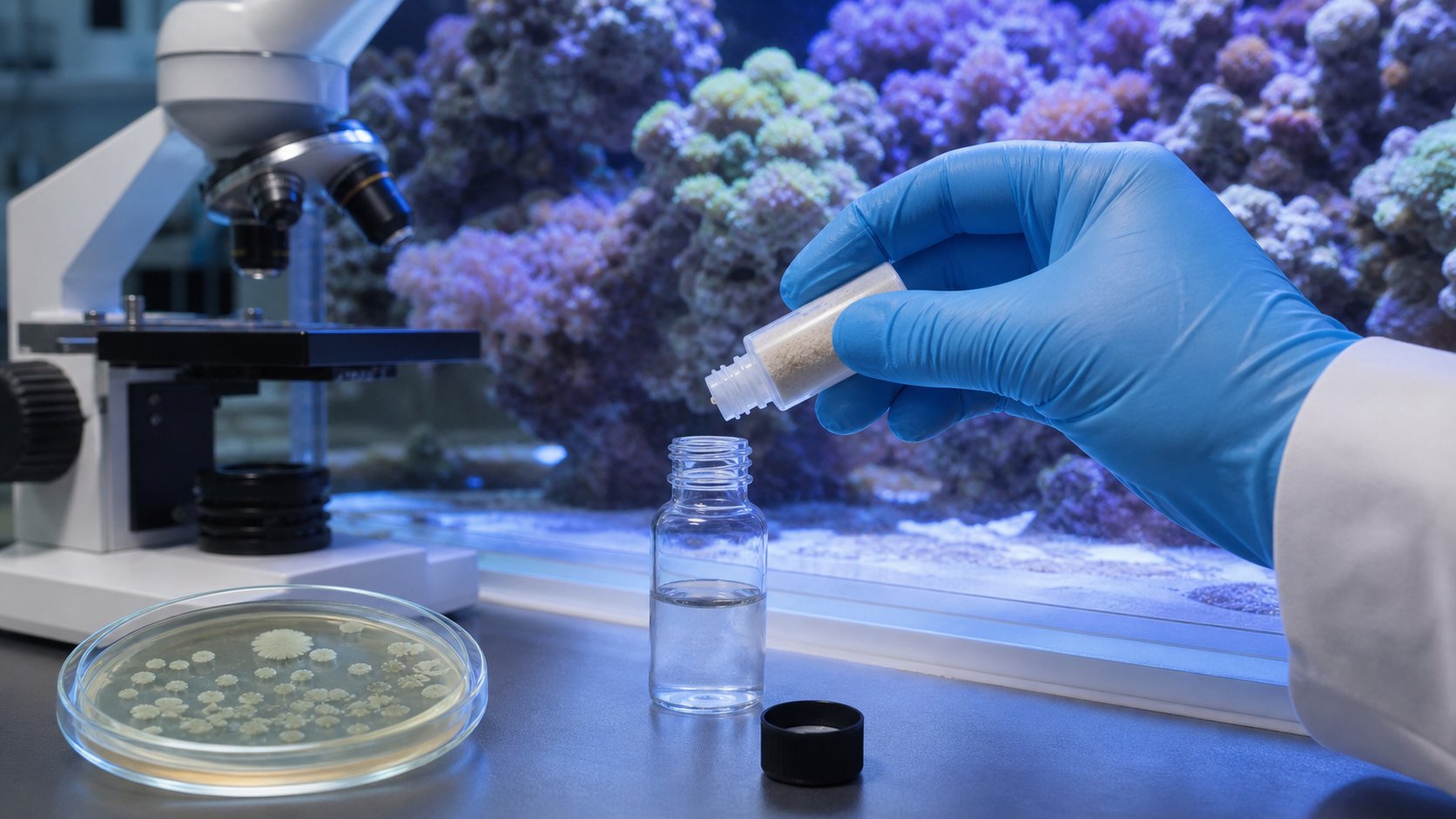 Probiotic ในตู้ทะเล: แยกงานวิจัยจริงออกจากคำโฆษณา