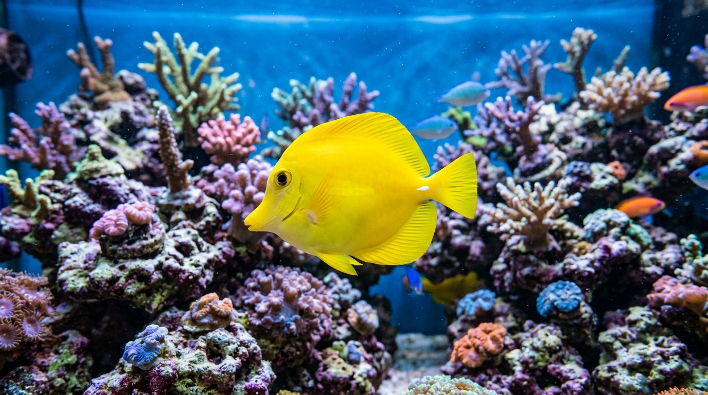 ปลาขี้ตังเบ็ดเหลือง (Yellow Tang): คู่มือเลี้ยงฉบับละเอียด